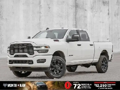 2026 Ram 2500 Big Horn Night Edition Crew 4x4 Diesel Nav Image# 1