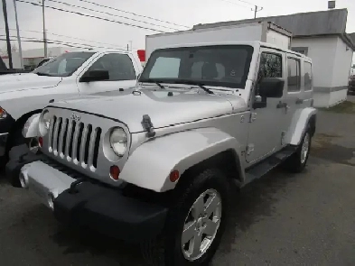 Jeep Wrangler Unlimited 4WD 4dr Sahara 2 TOIT 139000KM INSPECTE