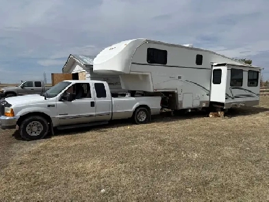 2000 Ford F-250 Diesel 2003 Glendale Fifth Wheel Image# 1