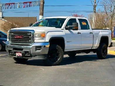 2015 GMC SIERRA 2500HD SLE CREW CAB 4X4 6.0L V8 CERTIFIED Image# 1