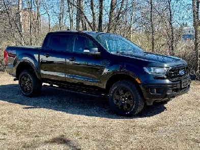2020 Ford Ranger LARIAT 4WD Black Package Clean Carfax Image# 1
