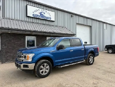 2018 Ford F150 Crew Cab 4x4 XLT 5L  Rebuilt Title