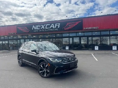 2022 Volkswagen Tiguan HIGHLINE R-LINE AWD LEATHER PAN/ROOF NAV Image# 1
