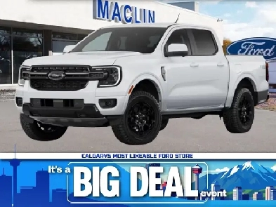 2026 Ford Ranger LARIAT | BLACK APPEARANCE PACKAGE | Image# 1