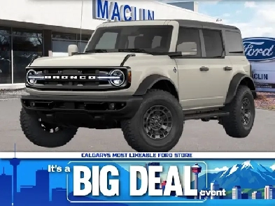 2026 Ford Bronco OUTER BANKS | HIGH/LUX PACKAGE | 360 CAMERA Image# 1