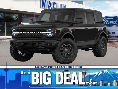2026 Ford Bronco BADLANDS | BLACK APPEARANCE PACKAGE | Image# 1