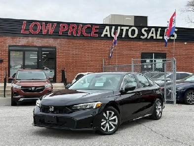 2025 Honda Civic Sedan No Accidents l FWD l LX l 2.0L l Honda Wa Image# 1