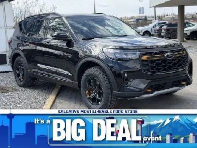 2026 Ford Explorer TREMOR  TREMOR ULTIMATE PACKAGE  BLUECRUISE