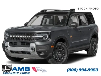 2026 Ford Bronco Sport Badlands 400A