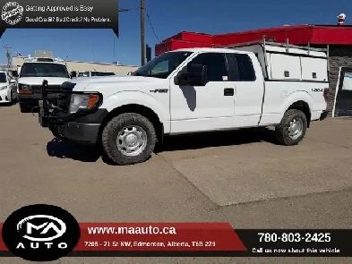 2013 Ford F150 4WD Extended Cab with Canopy