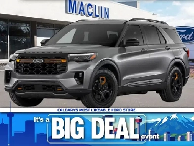 2026 Ford Explorer TREMOR  TREMOR CONVENIENCE PACKAGE