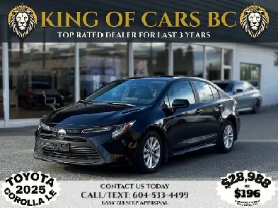 2025 TOYOTA COROLLA Image# 1