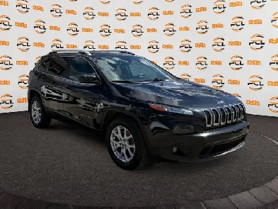 2015 Jeep Cherokee Low Km 4X4 Hseat Bcam Rstart 1yr warranty