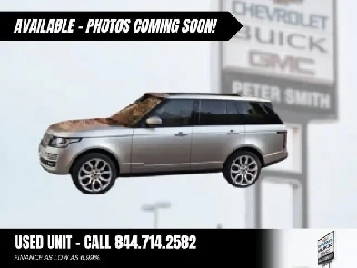 2017 Land Rover Range Rover Td6 HSE  Leather Seats  Sunroof