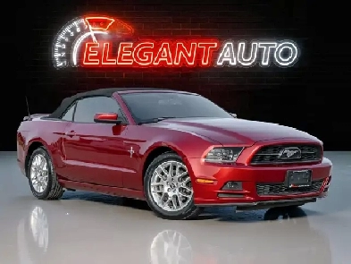 2014 Ford Mustang CONVERTIBLEPREMIUMV6LEATHERSHAKER SOUNDHE