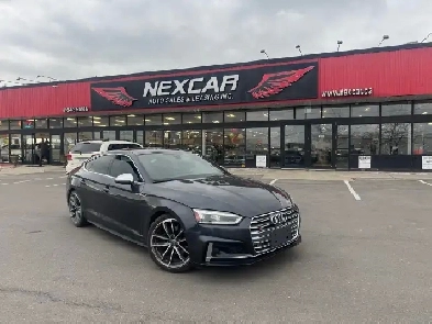 2018 Audi S5 TECHNIK AWD LEATHER PANROOF NAV BSPOT COOLED SEA