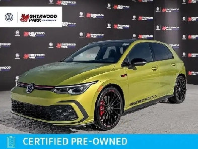 2023 Volkswagen Golf GTI 40th Anniversary  VW CERTIFIED  DSG