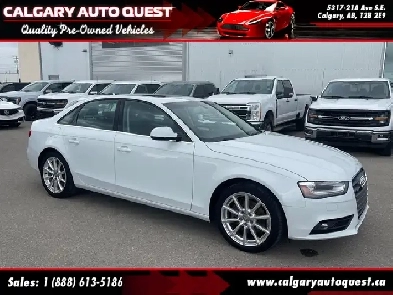 2014 Audi A4 Progressiv Quattro AWDNAVIGATIONLEATHERSUNROOF