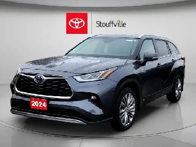 2024 Toyota Highlander Hybrid Limited GENUINE  PLATINUM PACK