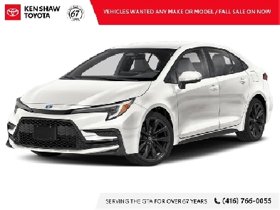 2024 Toyota Corolla Hybrid SE SUNROOF  PUSH BUTTON START  A