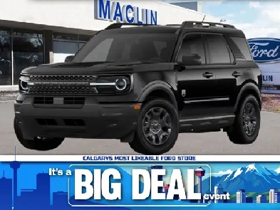 2026 Ford Bronco Sport BIG BEND  BLACK APPEARANCE PACKAGE  BLI