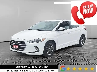 2018 Hyundai Elantra GL SE Sunroof Blind Spot Backup Cam Bluetoo