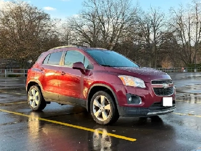 2014 CHEVROLET TRAX LTZ AWD LOW KM LOADED