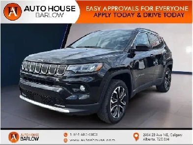 2022 Jeep Compass Limited BACKUP CAMERA HEATED LEATHER SEATS DRI