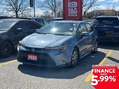 2022 Toyota Corolla Hybrid w/Li Battery