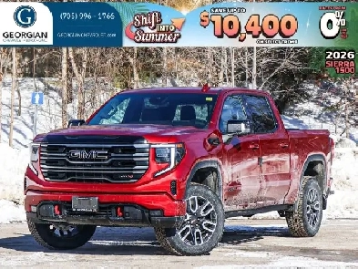 2026 GMC Sierra 1500 AT4- Technology Pkg - Power Sunroof Image# 1