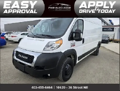 2019 Ram ProMaster 2500 High Roof  Back Cam Bluetooth Low Km
