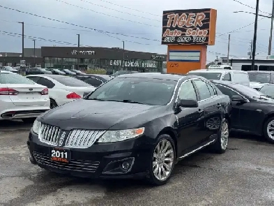 2011 Lincoln MKS SEDAN, AWD, LEATHER, NAVI, LOADED, AS IS SPECIA