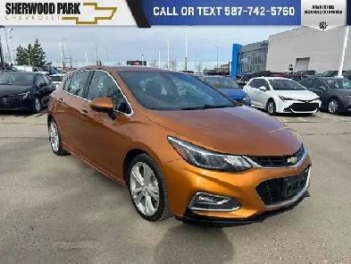 2017 Chevrolet Cruze Premier 1.4L RS Hatchback | Remote Start