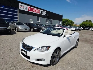 2011 Lexus IS 250C Convertible Leather Navi Camera Clean Carfax