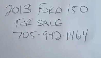 2013 Ford 150 4x4