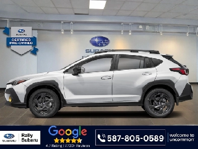 2024 Subaru Crosstrek Onyx - Certified - Proximity Key