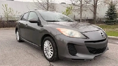 2012 MAZDA 3 , HATCHBACK ,  MANUEL , 4 CYLINDRES 2.0 LITRES