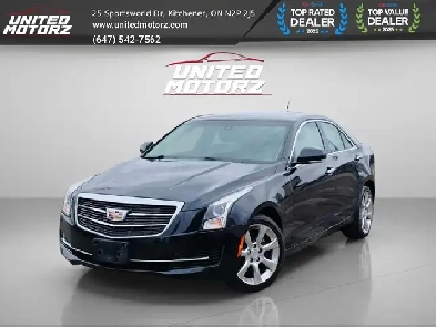 2015 Cadillac ATS Turbo Luxury~SAFETY CERTIFIED~Low Kms~