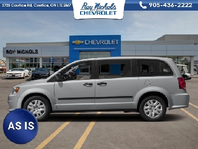 2018 Dodge Grand Caravan Canada Value Package - Trade-in