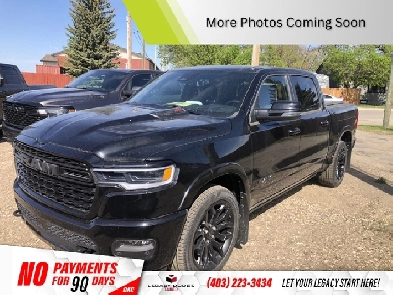 2026 Ram 1500 Limited - Power Tailgate - Premium Audio - $530 B/