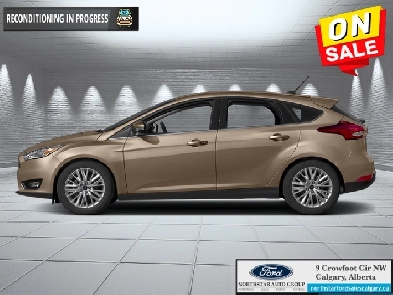 2018 Ford Focus Titanium HATCHBACK - HEATED LEATHER SEATS - SUNR