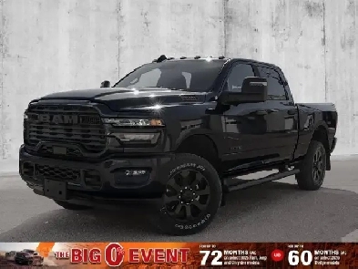 2026 Ram 3500 Big Horn Night Edition Crew 4x4 Diesel Nav
