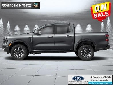 2024 Ford Ranger Lariat HEATED LEATHER SEATS - TOW PKG. - 2.3L E