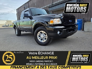 2008 Ford Ranger SPORT 4X4 / V6 Bas Kilométrage !
