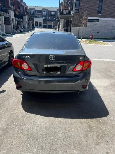 2009 Toyota Corolla Manual