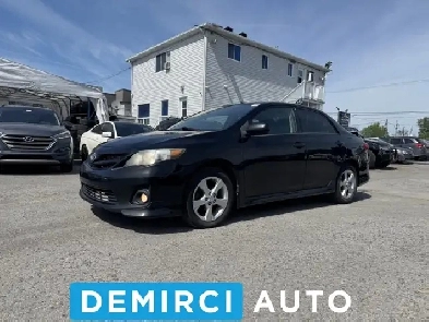 2012 Toyota Corolla S JAMAIS ACCIDENTÉEUN SEUL PROPRIO36 E