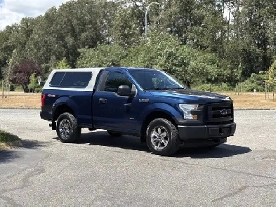 2015 Ford F-150 4x4 Single Cab Pickup With Canopy