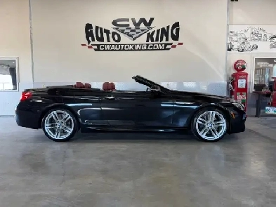 2016 BMW 6 Series 650xi  xDrive / Convertible / Local / Low K
