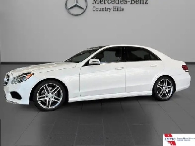 2016 Mercedes-Benz E250 BlueTEC 4MATIC Sedan Low km's! Warranty!