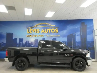 RAM 1500 2017 SLT QUAD-CAB BOITE 6.4 4X4 CAMERA DE RECUL V8 5.7L